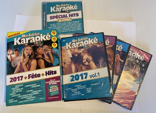 Coffret karaoké dvd - dvd, cd
