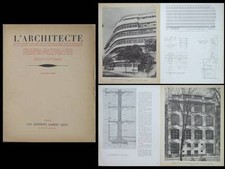L'ARCHITECTE 1932 PARIS, 3 RUE