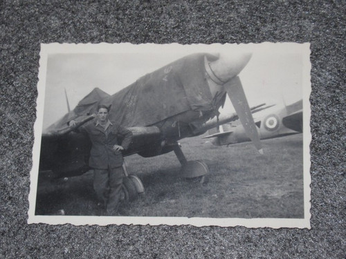 Photo originale avion spitfire - photo,