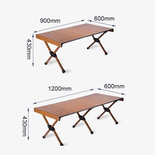 Table pliante aluminium - 1,
