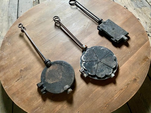Anciens gaufriers fonte - 3, en