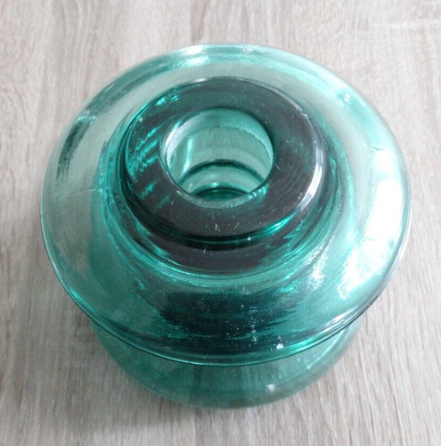 Ancien isolateur edf verre - isolateur,