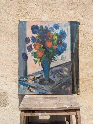 Nature morte huile - nature, morte,