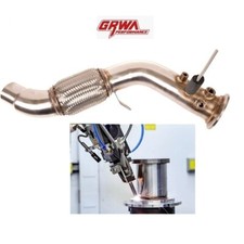 Downpipe pour BMW 3.0d série 5 E60 E61 moteur M57N2 525d 197cv 530d 235cv 231cv