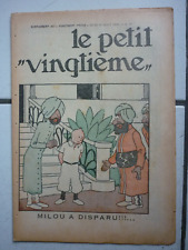 TINTIN /  LE PETIT VINGTIEME