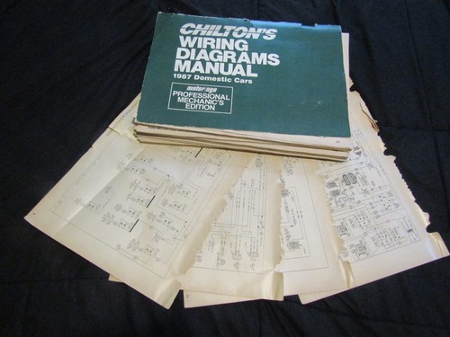 Diagrammes câblage 1987 - câblage,