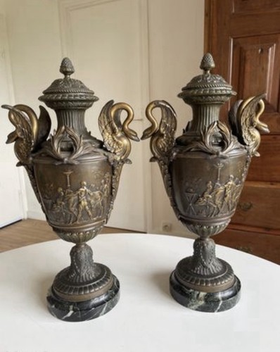 Après picault paire vases - d’après,