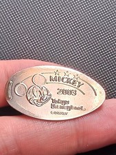 COIN PRESSED PIECE PENNY DISNEY MICKEY 2003 MINNIE DESSIN ANIMÉ RARE COLLECTION