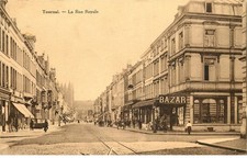 BELGIUM TOURNAI la rue royale