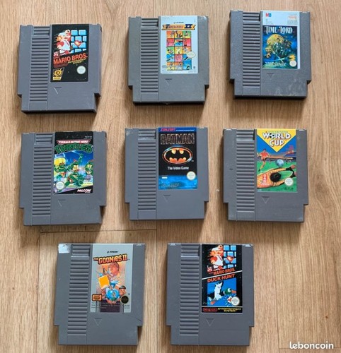 Lot jeu nes - nintendo,