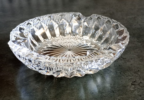 Coupelle cendrier cristal - coupelle,