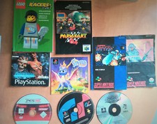 accessoires Ps1 PS2 N64 Snes notice/CD/Vignette : Lego Racer-Mario Kart-Rtype...