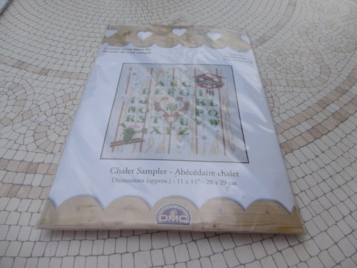 Kit broderie dmc abecedaire - dmc,