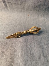 Inzopo tibétaine Bouddhisme Cuivre dorje Vajra phurba amulette Faite Main Népal 