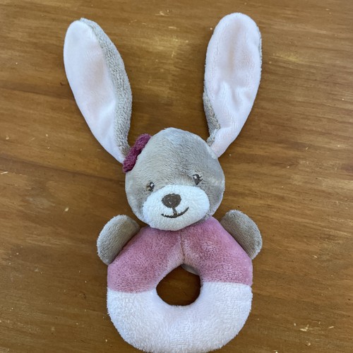 Doudou peluche hochet - hochet, rond