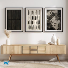 Lot de 3 affiches murales