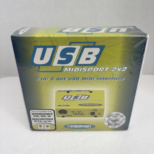 New audio midiman midisport - new,