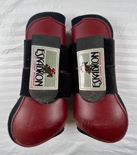 Eskadron Open Front Boots (Horse/Full) in Burgundy