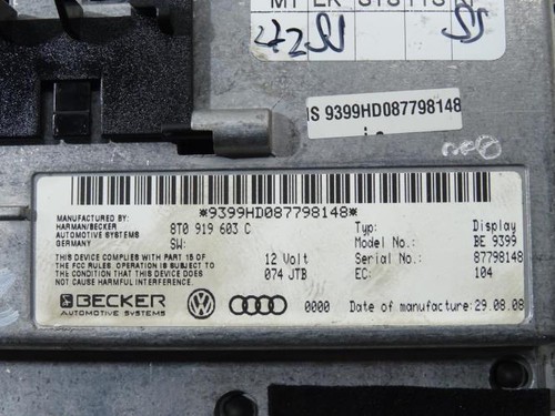 Ecran gps audi allroad - ecran, 3
