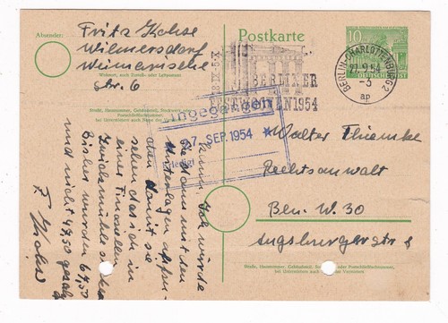 Lettre allemagne entiers - lettre,
