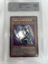 Carte Yu-Gi-Oh! VALKYRION LE GUERRIER MAGNETIQUE WC4-F001 Secret Rare PGS 10