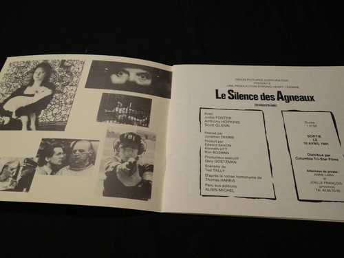 Silence des agneaux - silence,