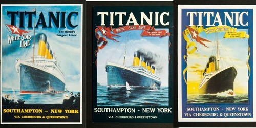 Affiches titanic 1912 - affiches,