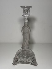 Bougeoir en verre Sacré Cœur