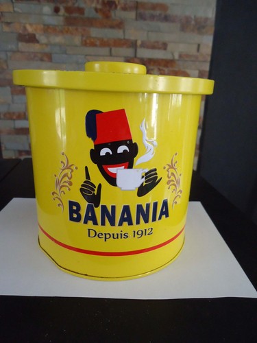 Boîte banania métal - boîte, en