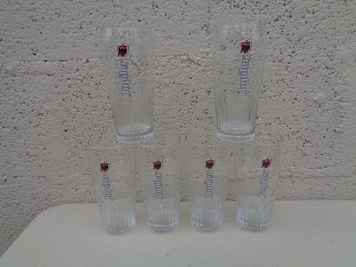 Lot verres bière jupiler - lot,