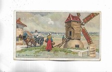 75 - Chromo " Le Moulin à vent  "  offert par le chocolat SUCHARD