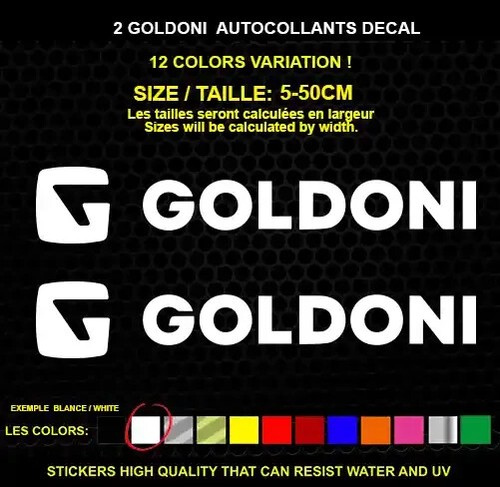 Goldoni autocollant - goldoni,
