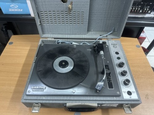 Tourne disque valise barthe - valise,