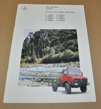 Mercedes Benz Unimog U Program Range Truck Brochure Prospekt 0191 NL