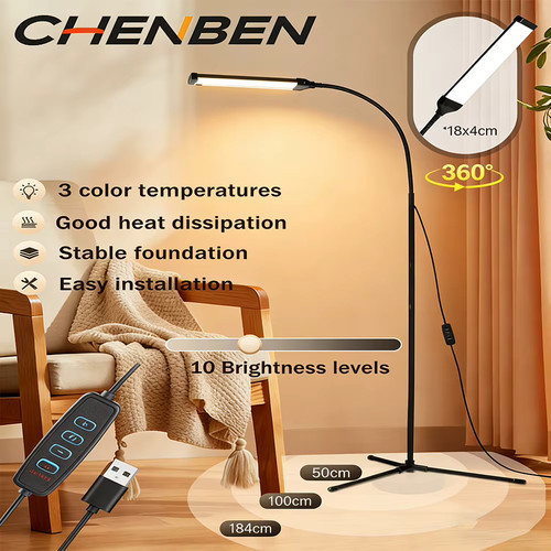 Lampadaire led dimmable - led, 7w