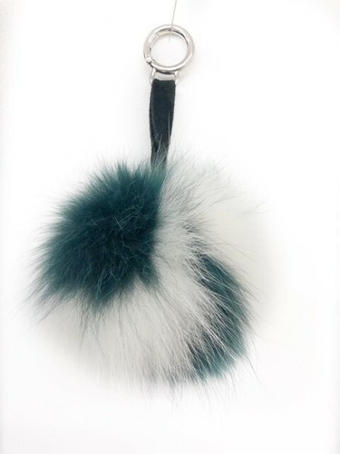 Pompon fourrure véritable - pompon, en
