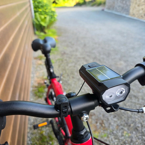 Kit lampe vélo solaire - 🚴,