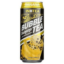 Thé À Bulles Banane 16,6 Oz (Caisse De 12) Par Inotea