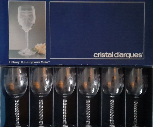 Cristal arques verres - cristal, d'arques