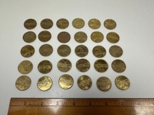 Austin San Antonio Aquarium Toucan Souvenir Coin Tokens Lot 30