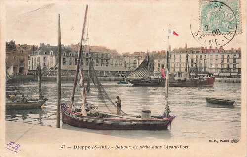 Dieppe bateaux peche - de,