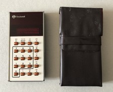 Ancienne calculatrice Rockwell