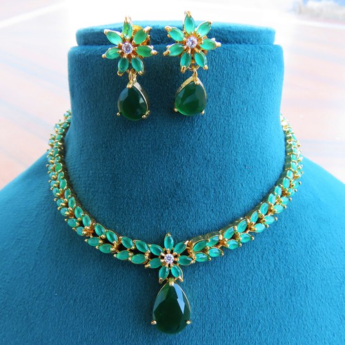 Parure collier boucles - collier,