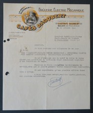 Facture 1946 CAFE DAGOBERT