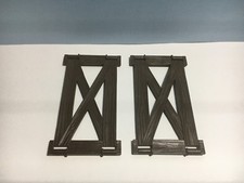 PLAYMOBIL - 2 wooden barriers / Wooden fence / 4826