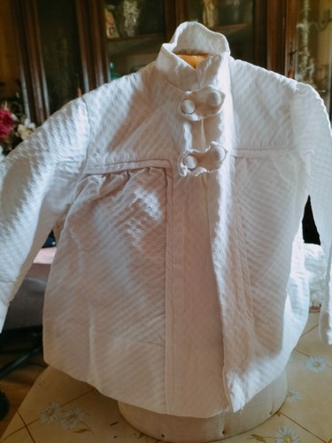 Poupée veste ancienne coton - poupée,