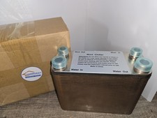 60 Plates 304 Stainless Steel Heat Exchanger Beer Wort Chiller Cooler Home Brew