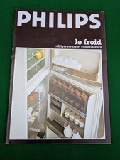 70’s 1979 Afel Philips catalogue le froid réfrigérateurs et congélateurs 30 x 21