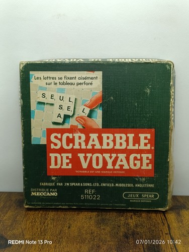 Ancien jeu scrabble de - ancien,