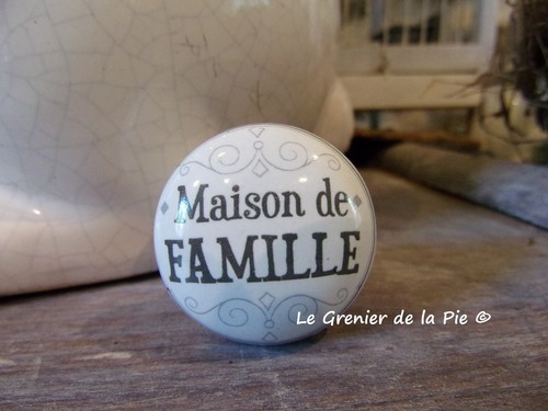 Bouton meuble céramique - de,